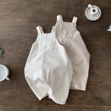 Tape Suspender Bodysuit für Babys – Weicher Baby-Einteiler mit Trägern