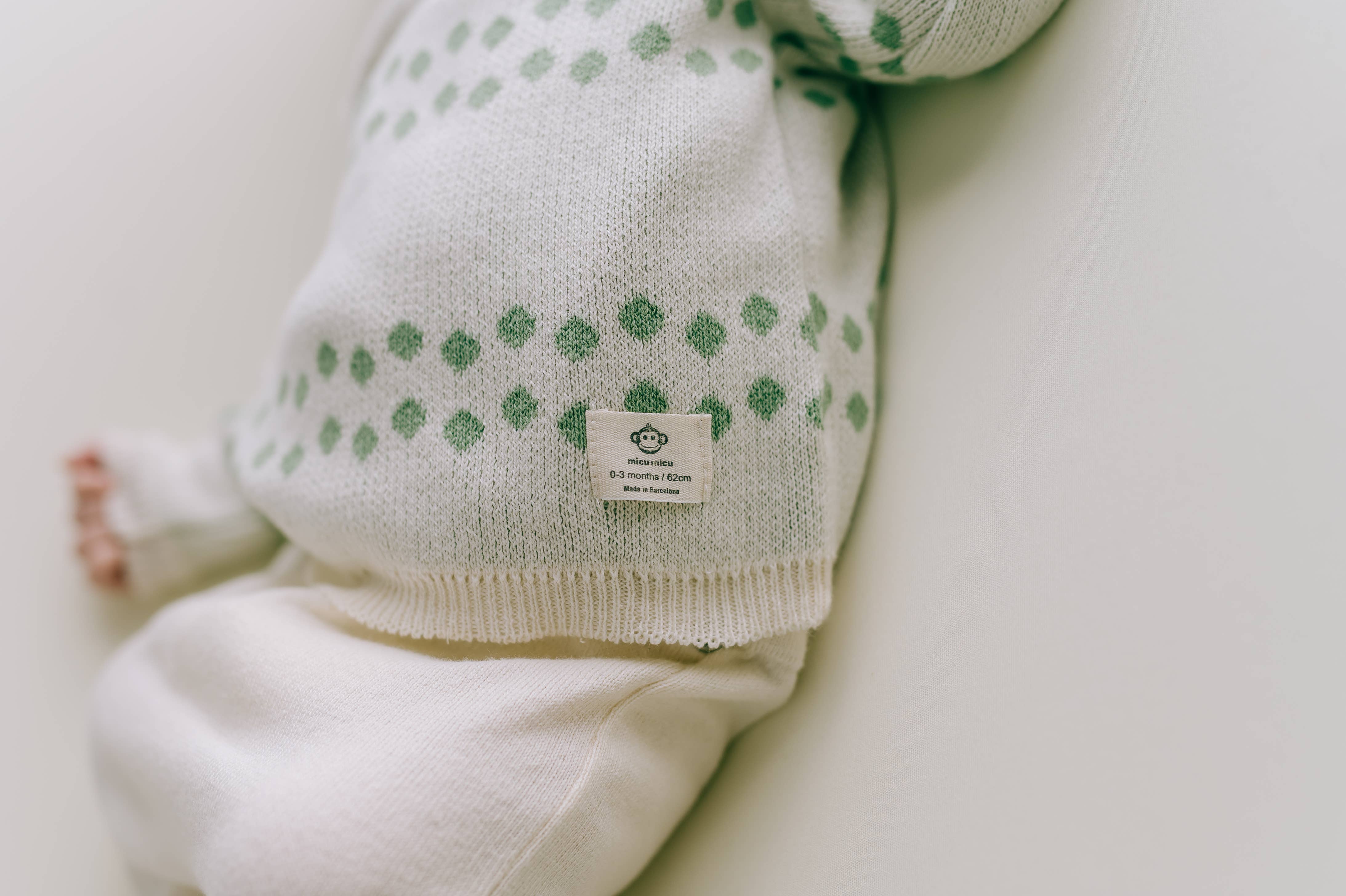 Newborn Pack Dots mint: 0 -3 Monat (56 cm)