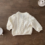 Twist Cardigan für Babys – Weicher Strick-Cardigan mit Zopfmuster