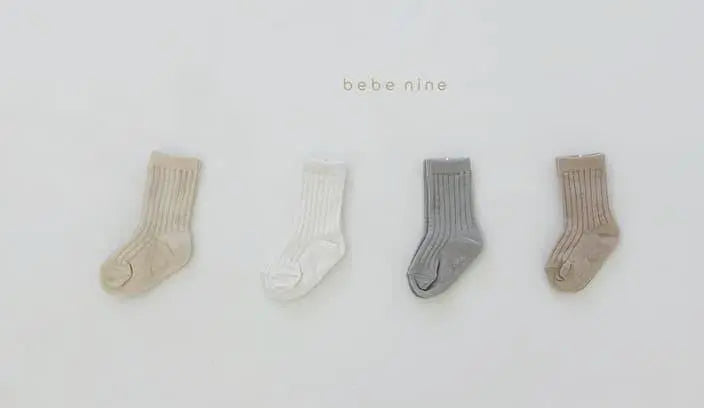 Butter Knee Socks [set of 4].