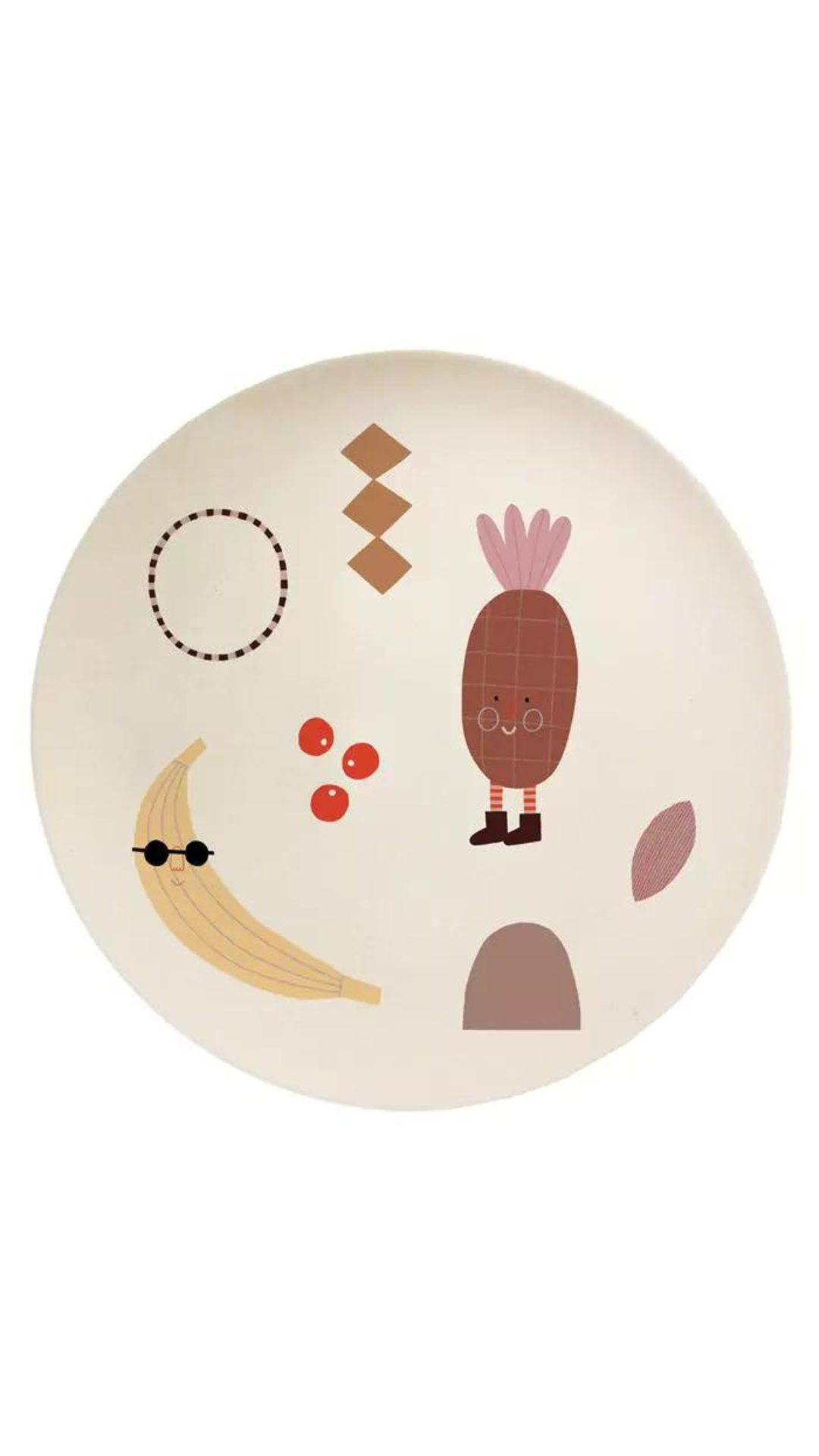 Plate of cheeky fruits