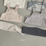 Chino Dungarees Bodysuit Bebe Holic