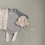 Chino Dungarees Bodysuit Bebe Holic