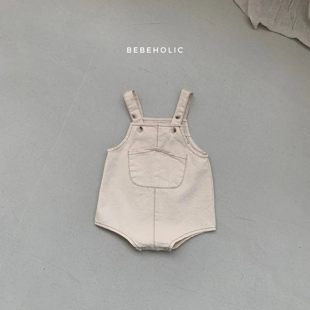 Chino Dungarees Bodysuit Bebe Holic