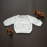 Newborn Speckled Wool Pullover