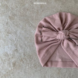 Ribbon Turban für Babys – Weicher Baby-Turban mit Schleife in sanften Farben