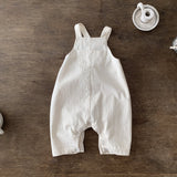 Tape Suspender Bodysuit für Babys – Weicher Baby-Einteiler mit Trägern