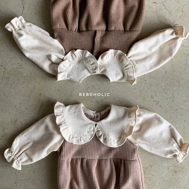 Frill Knit Bodysuit Bebe Holic