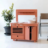 Pre-order Dusty Green wooden play kitchen