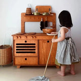 Pre-order Dusty Green wooden play kitchen