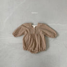 Pearl Shirring Bodysuit Bebe Holic