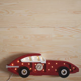 Little Lights Freccia Rossa Race Car Lamp - Perfect night light for children