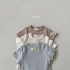 Rib Shirt Sleeves Bodysuit Cozy Kidz