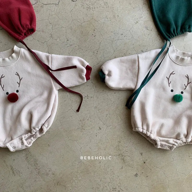 Rudolf Bodysuit with Bonnet Bebe Holic